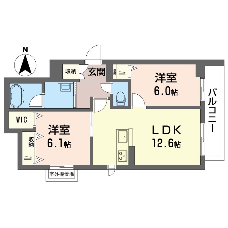 プレリー・レーヴ都賀 302号-15