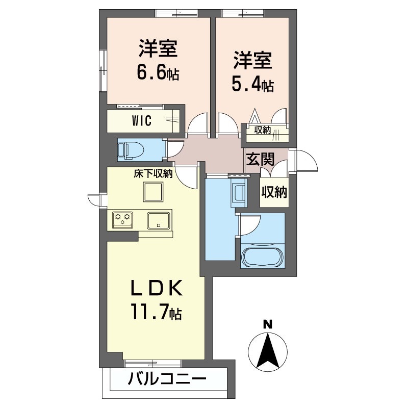 プレリー・レーヴ都賀 103号-15