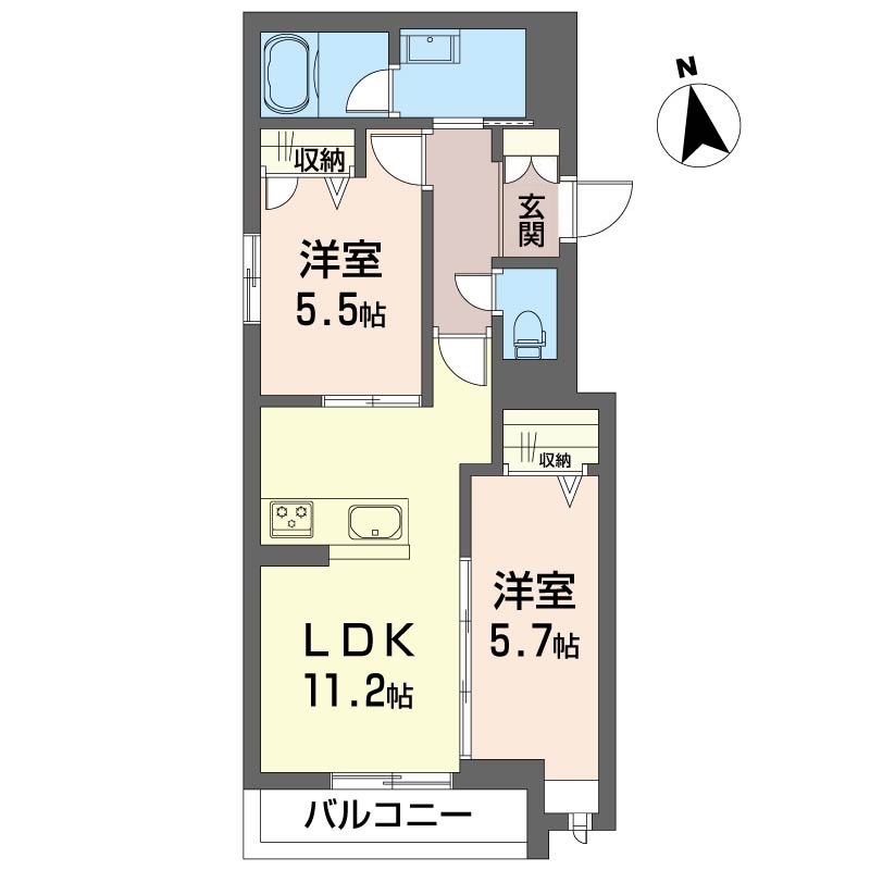 メゾン　ド　ヒロ 203号-15