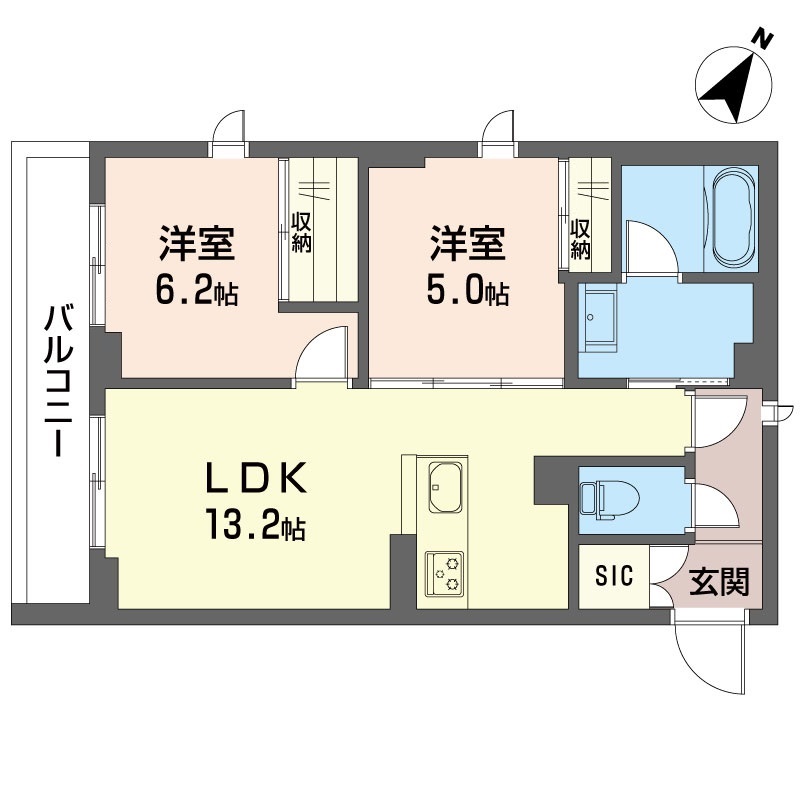 サンライズコート 302号-15