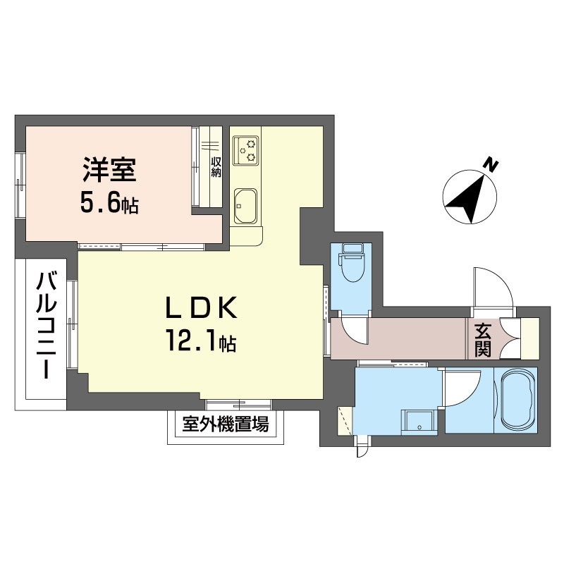 サンライズコート 401号-15