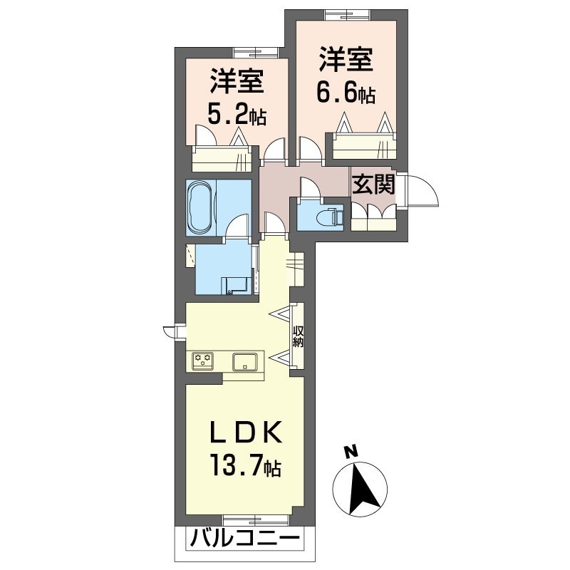 ハレ成田 201号-15
