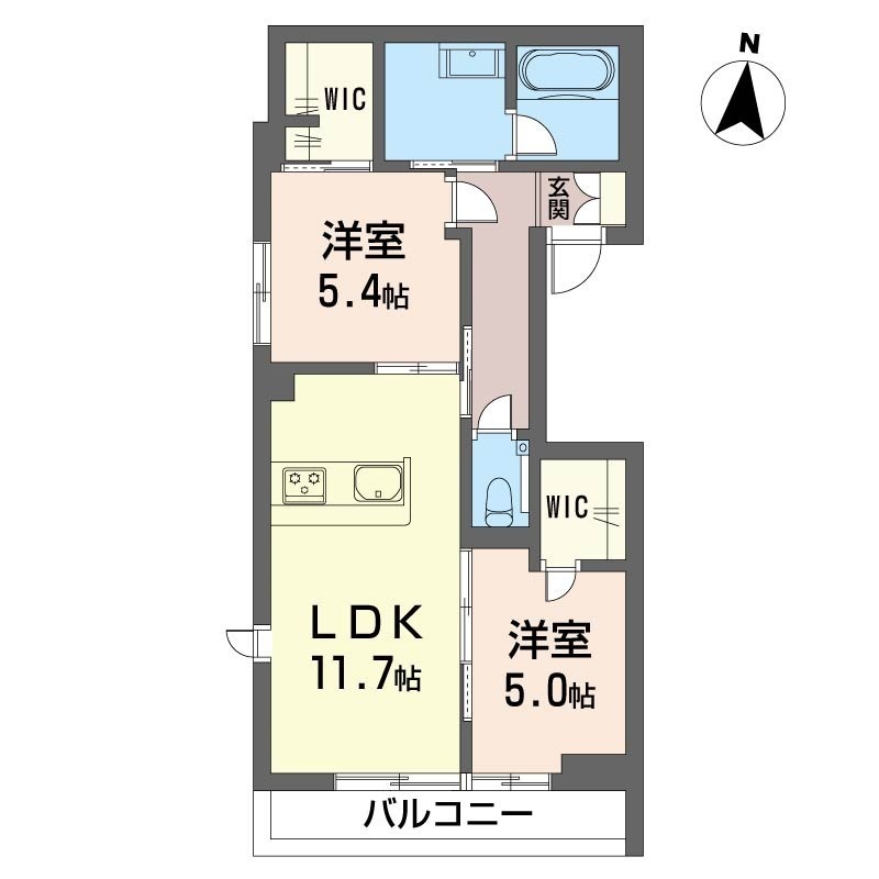 カイレアテラス 202号-13