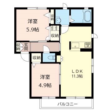 ウエスト塩田202-2