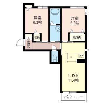 グレンディールＡ 203号-16