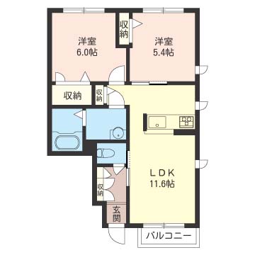 シャーメゾンＭ 102号-7