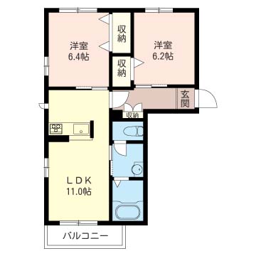 ドゥ・グランⅡ　Ａ103-2