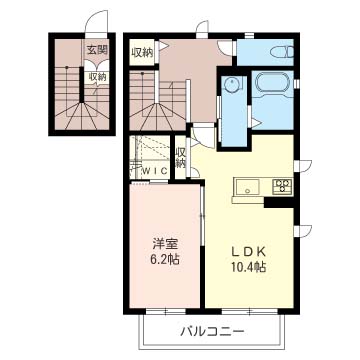コパカバーナB棟 201号-16