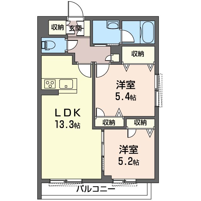 フェリシード八幡 201号-16