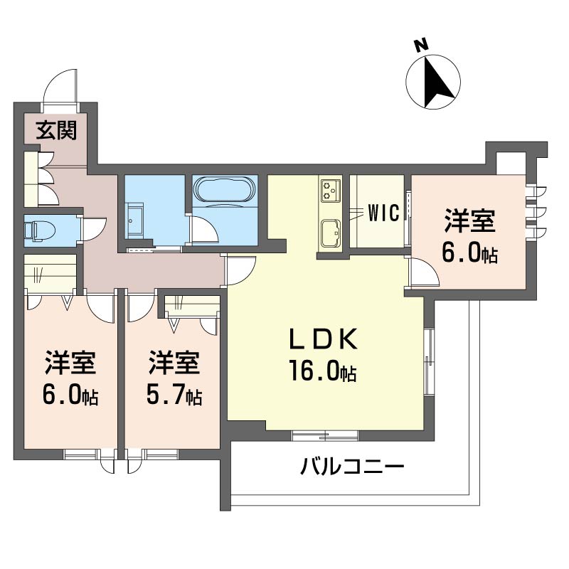 パレ長浦 302号-16