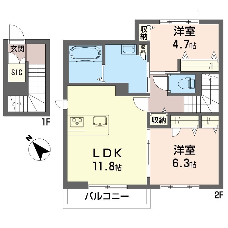 エスポワールちはら台南A棟 201号-10