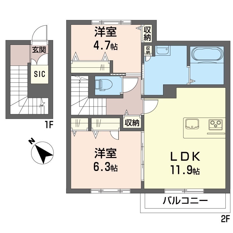 エスポワールちはら台南A棟 202号-10