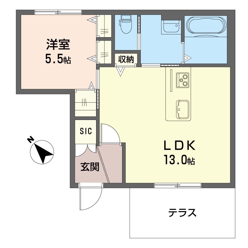 エスポワールちはら台南B棟 102号-9