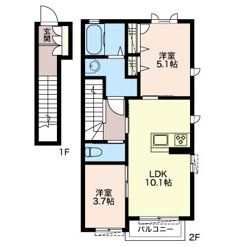 カーサ　フェリス 202号-13