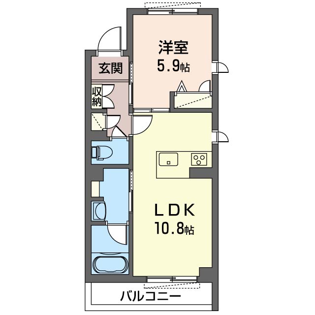 リヴェック東松戸 205号-6
