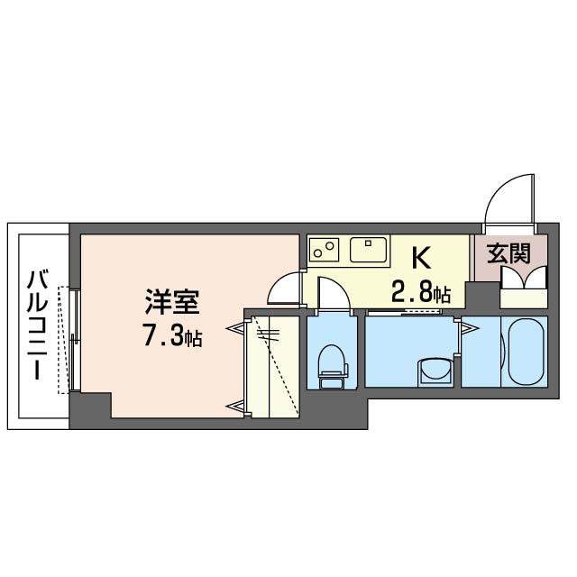 ベレオ・フジコート新松戸 103号-16