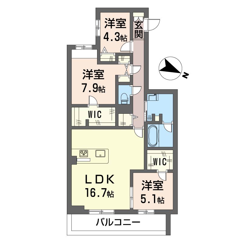 シャーメゾンサウス 405号-16