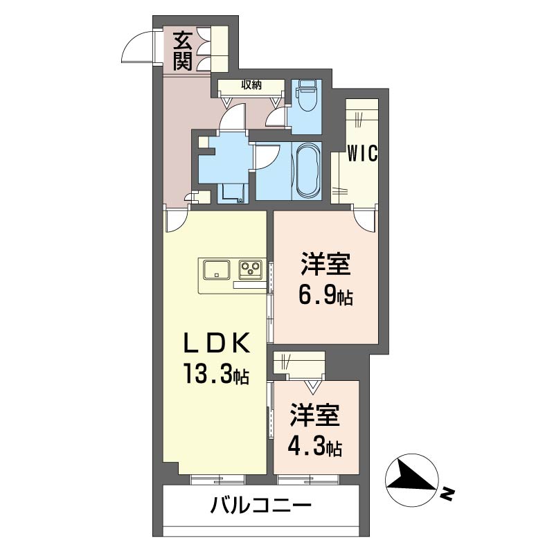 シャーメゾンサウス 402号-16