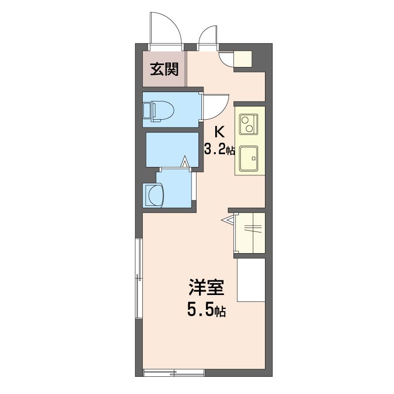 アパルトマン逆井 103号-15