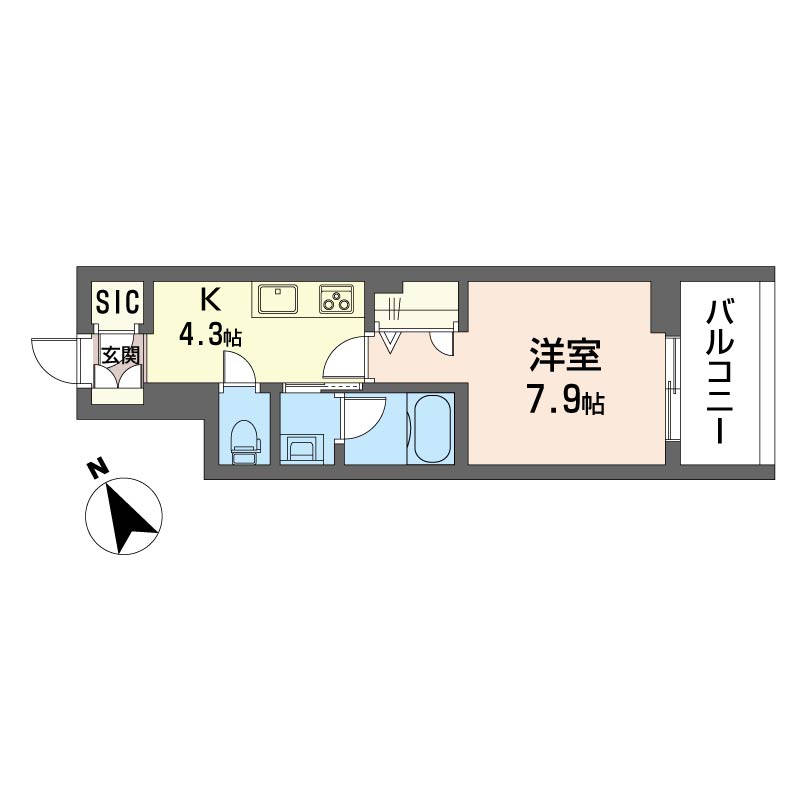 ラ　プラス　リュミエール 302号-16