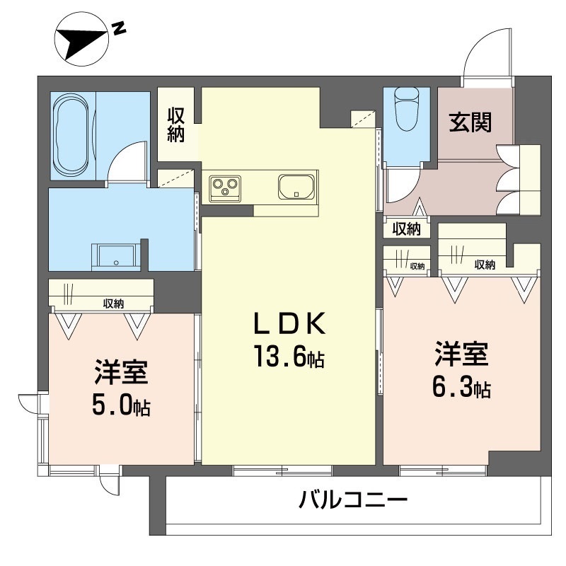 ワンズレジデンス蔵元町 101号-15