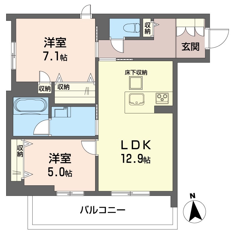 仮)南流山シャーメゾン 105号-12