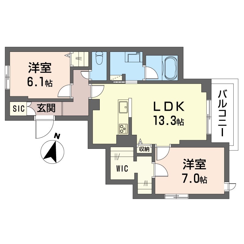 クレスティークⅠ 201号-15