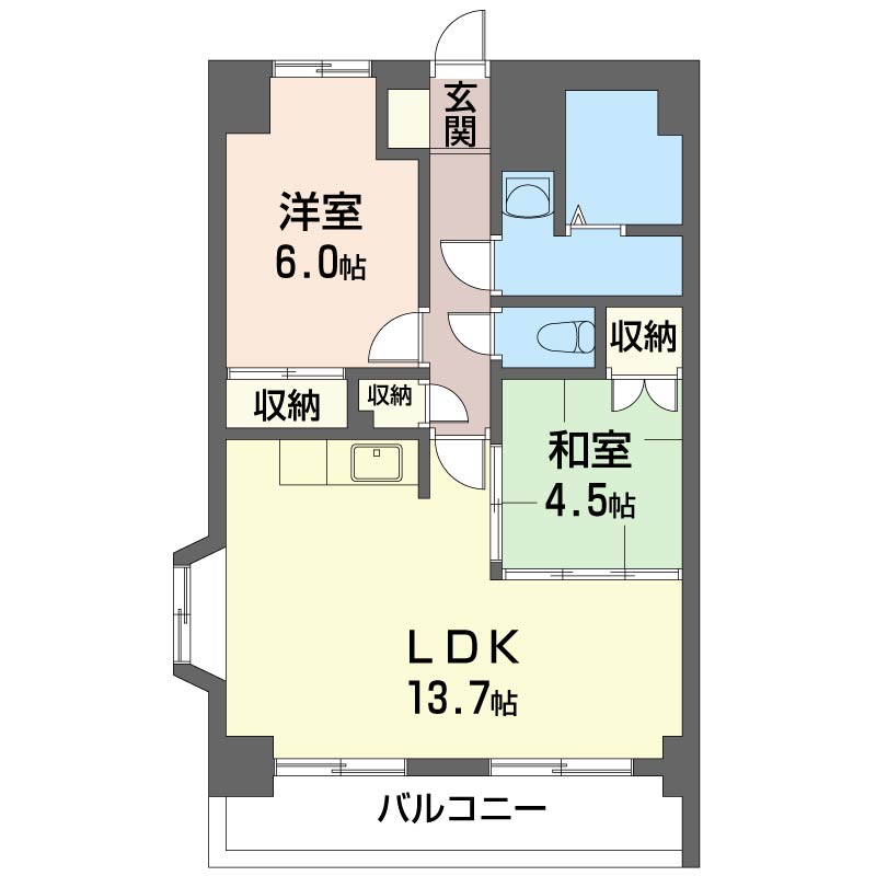 ヴェルデけやき 506号-16