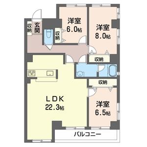 グレースハイツコーノ 301号-16