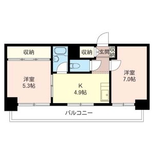 ベルパレス 802号室