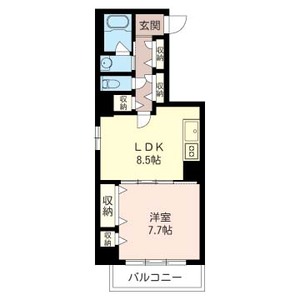 ブラウンエイト喜風 402号室