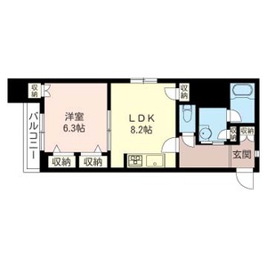 シャーメゾンステージ八広 806号室