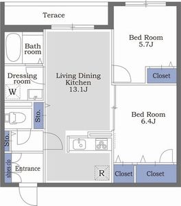 ガーデンレジデンス北嶺ノース棟（北東棟） 305号室