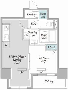 グランフェリシア笹塚 1004号室
