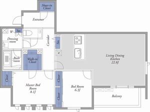 ＰＩＮＥ　ＳＴＩＧＥ松濤 203号室
