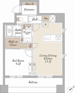ＷＡＴＯＲＥＩ　白金 402号室