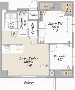 ポルトエスポワール中野島 510号室
