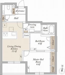 シャーメゾン目黒洗足 102号室