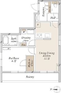 ベルデ西落合 301号室
