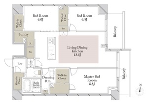 スカイテラス南大塚 1005号室