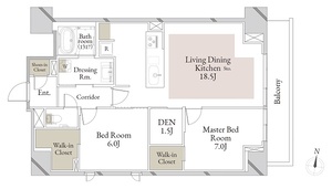 スカイテラス南大塚 611号室