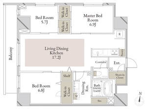 スカイテラス南大塚 901号室