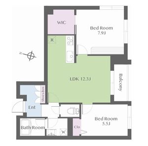ティアレ 203号室
