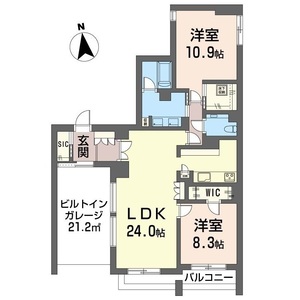 オーギュスト　ソレイユ 101号室