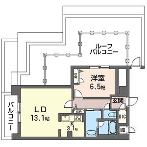 マストライフ太子堂 507号室