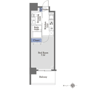 プライムメゾン早稲田 1304号室