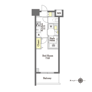 プライムメゾン森下 702号室