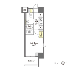 プライムメゾン森下 1101号室