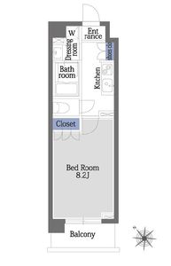 エスティメゾン目黒 210号室
