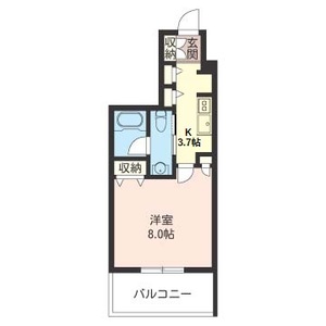 エスティメゾン三軒茶屋Ⅱ 202号室
